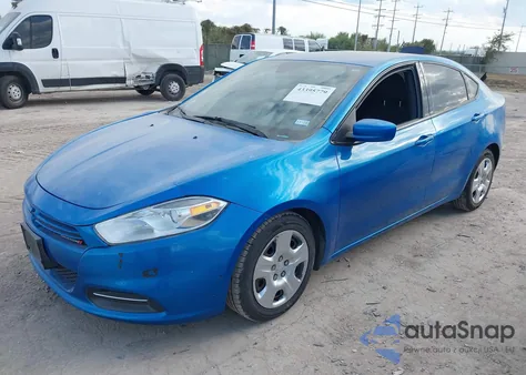 2016 Dodge Dart Se from USA, damaged, VIN 1C3CDFAA4GD682481